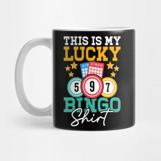 This Is My Lucky Bingo Shirt T shirt For Women Mug